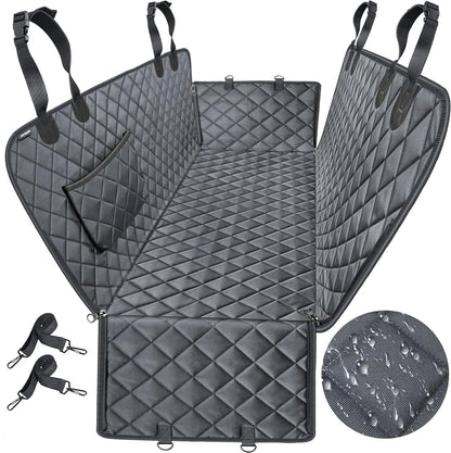 Waterproof Dog Car Seat Cover Hammock – Anti-Scratch Back Seat Protector for Cars, SUVs & Trucks 🐾