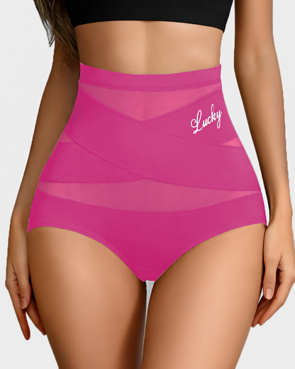 Tummy Control Shapewear Panties ✨ Crossover Waist Design for a Smooth, Confident Fit