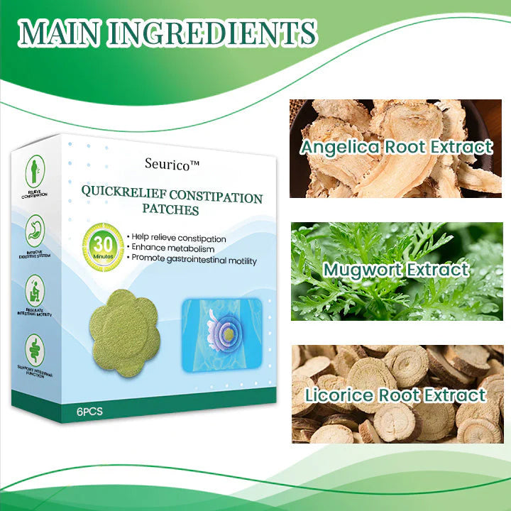Seurico™QuickRelief Constipation Patches