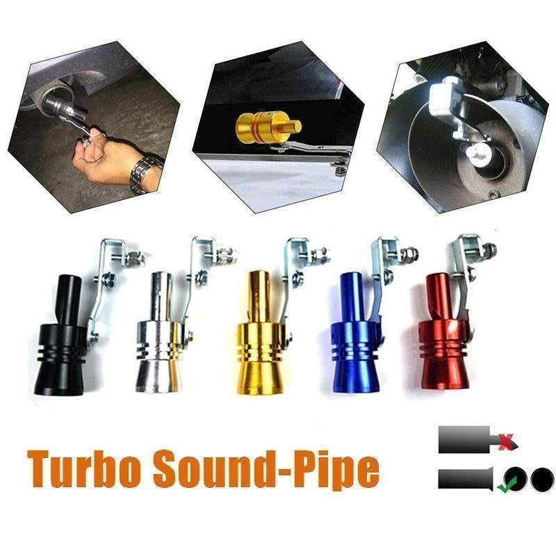 Exhaust Roar Sound Maker 🔥 Universal Car & Motorcycle Tailpipe Sound Whistle