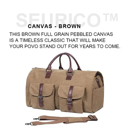 🧳 THE CONVERTIBLE DUFFLE GARMENT LUGGAGE