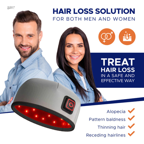 🔥Seurico™ Patented🔥 Red Light Therapy Hair Growth Cap