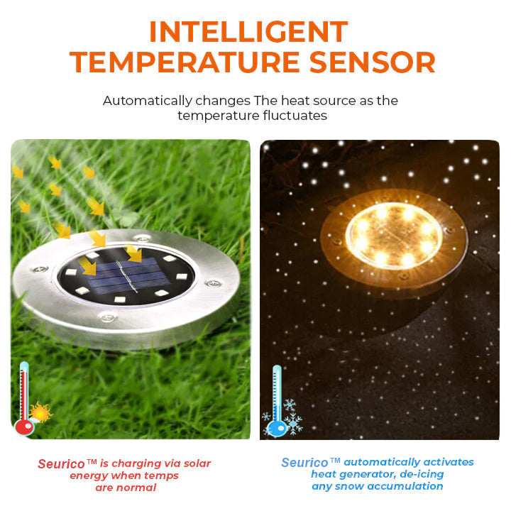 Seurico™ Winter Solar-Powered De-Icing Lumininator