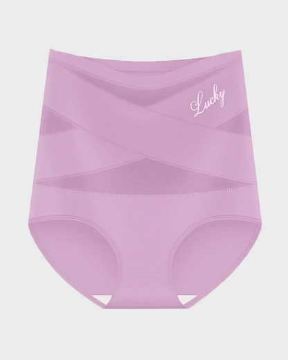 Tummy Control Shapewear Panties ✨ Crossover Waist Design for a Smooth, Confident Fit
