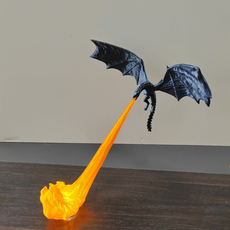 🐉 3D Printed Dragon Flame Book Nook Bring a Fire-Breathing Fantasy Dragon to Your Bookshelf