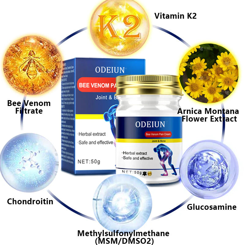 ODEIUN  New Zealand Bee Venom Joint and Bone Therapy Advanced Cream🐝