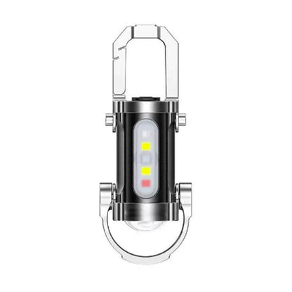 🔦 Buy 1 Get 1 Free Rechargeable Keychain Flashlight – Ultra-Bright Mini Light for Everyday Carry ✨