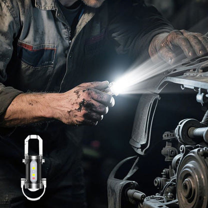🔦 Buy 1 Get 1 Free Rechargeable Keychain Flashlight – Ultra-Bright Mini Light for Everyday Carry ✨