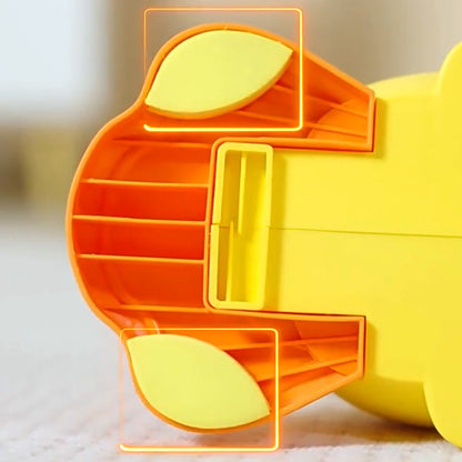 ⏳Time-Limited Special⏰2-in-1 Interactive Pets Puzzle Toy & Feeder – Duck Design, Treat Dispenser, Non-Slip Base 🦆