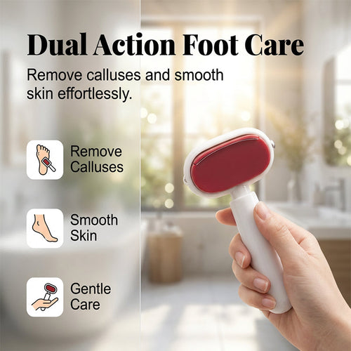 📢📢 50% OFF!! ⏰Double-Sided Foot File for Callus Removal