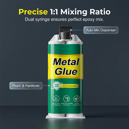 Buy 1 Get 1 Free🔥 High-Strength AB Metal Repair Glue | Strong Bond for Quick Fixes 🛠️
