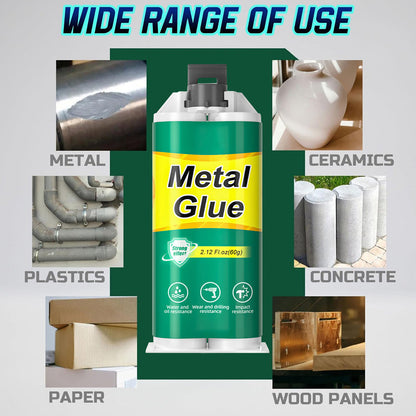 Buy 1 Get 1 Free🔥 High-Strength AB Metal Repair Glue | Strong Bond for Quick Fixes 🛠️