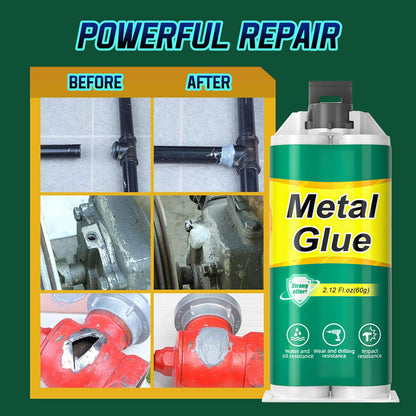 Buy 1 Get 1 Free🔥 High-Strength AB Metal Repair Glue | Strong Bond for Quick Fixes 🛠️