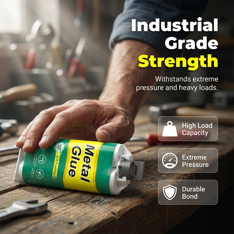 Buy 1 Get 1 Free🔥 High-Strength AB Metal Repair Glue | Strong Bond for Quick Fixes 🛠️