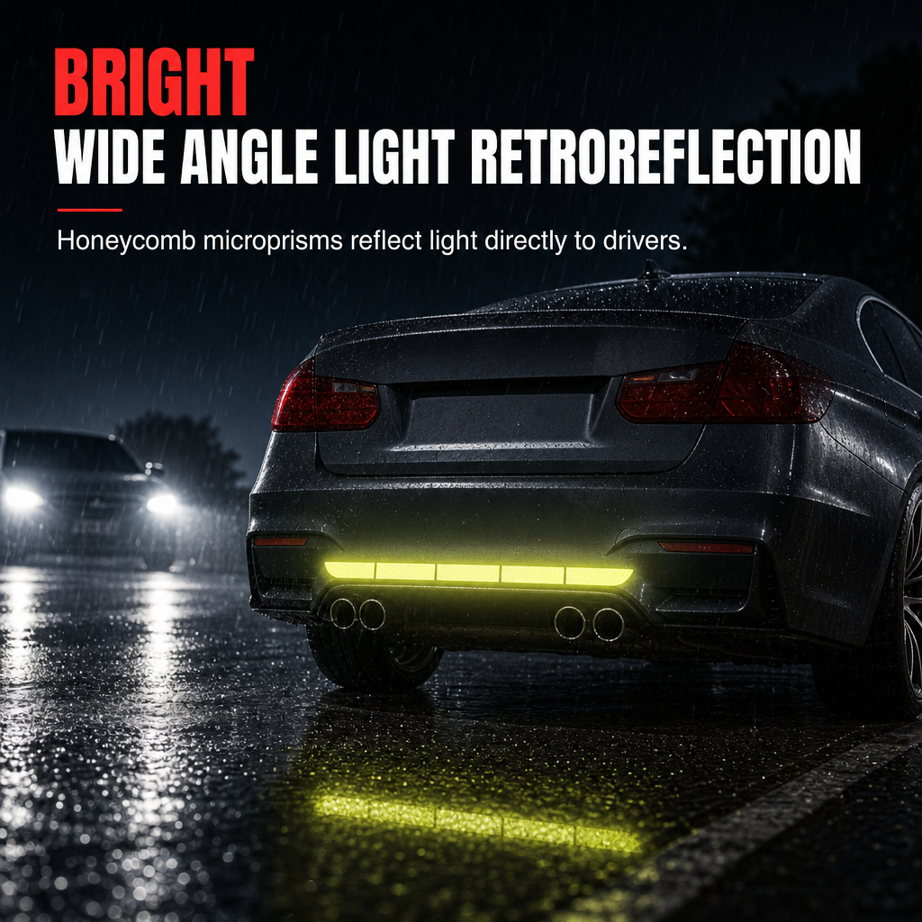 🚗 LIMITED-TIME SALE — UP TO 50% OFF!🔥Reflective Car Sticker Strips for Trunk & Rear Bumper