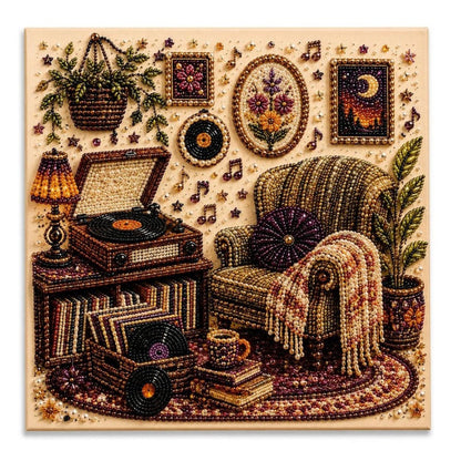 🔥Last Day Buy X Get X Free 🔥Almost Gone-💥✨ Cozy Hobby Rooms 3D Diamond Art Kit