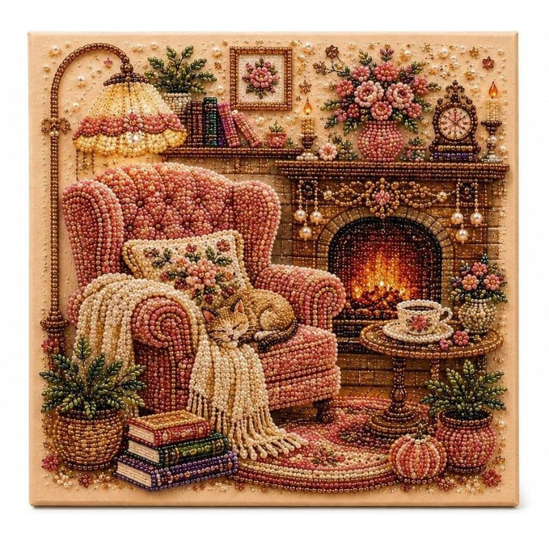 🔥Last Day Buy X Get X Free 🔥Almost Gone-💥✨ Cozy Hobby Rooms 3D Diamond Art Kit