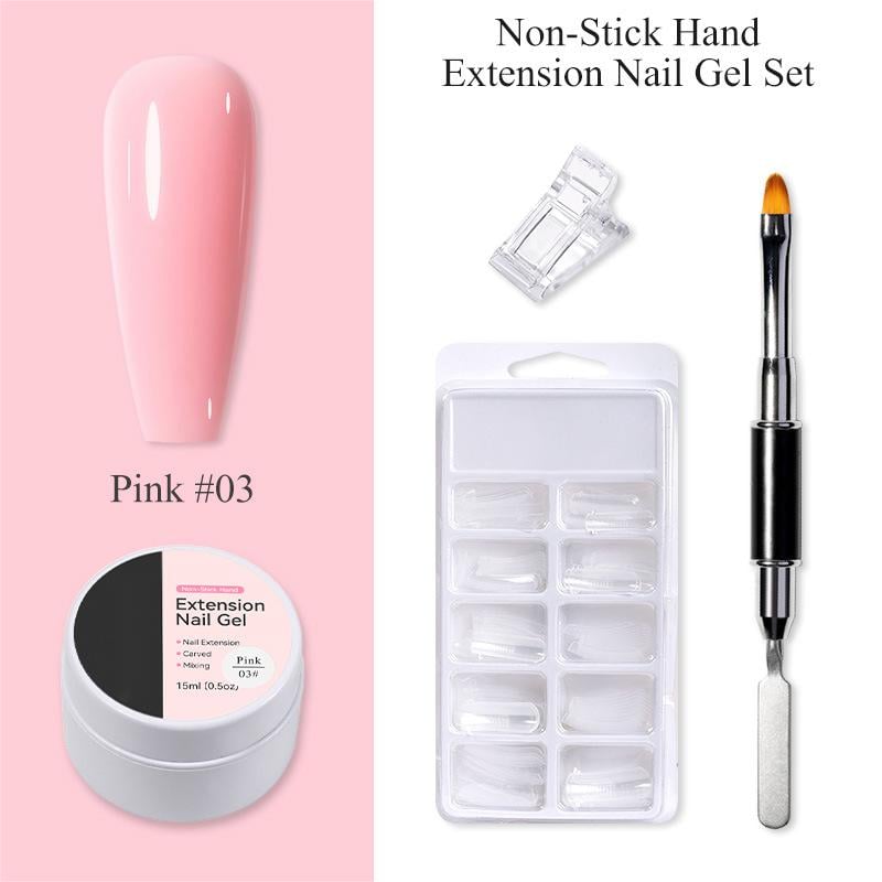 Extend Nails Instantly! No-Mess Solid Builder Gel