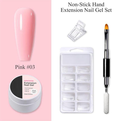 Extend Nails Instantly! No-Mess Solid Builder Gel