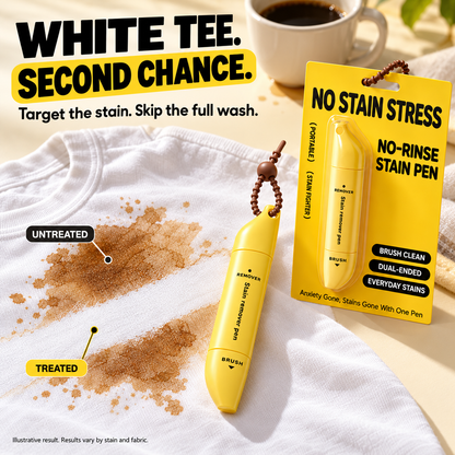 🥳2026 HOT SALE🥳💞50K+ SOLD! 🖊️✨ Portable Dual-Head Stain Remover Pen 🛡️✅