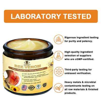 🐝[Official Store] ODEIUN Bee-Venom Pain-Relief Bone Healing Cream👨‍⚕️Approved by the American Osteopathic Association (AAOS)