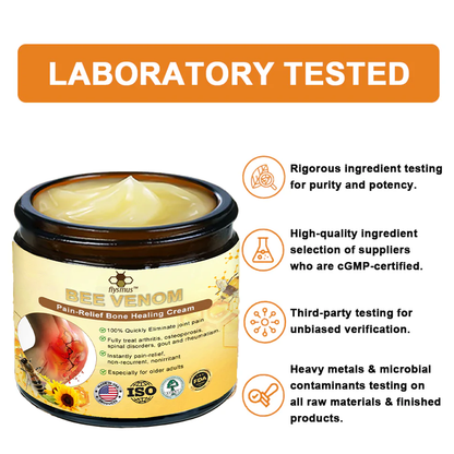 🐝[Official Store] Flysmus™ Bee-Venom Pain-Relief Bone Healing Cream👨‍⚕️Approved by the American Osteopathic Association (AAOS)（复制）
