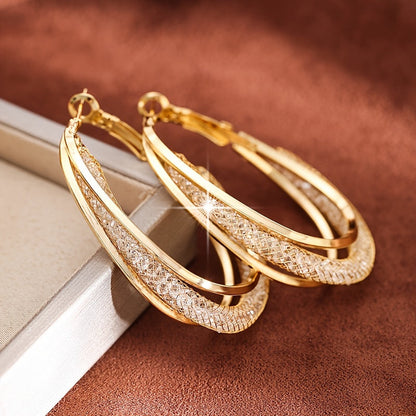 🎄Christmas Sale - 49% OFF🎁 Seurico™Lymphatic fashion Oval Earrings
