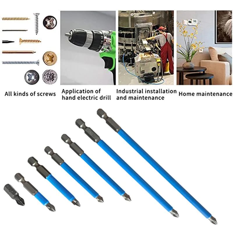 Magnetic Anti-Slip Drill Bit (7 PCs)✨