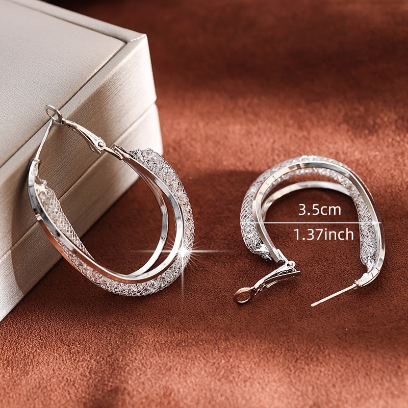 🎄Christmas Sale - 49% OFF🎁 Seurico™Lymphatic fashion Oval Earrings