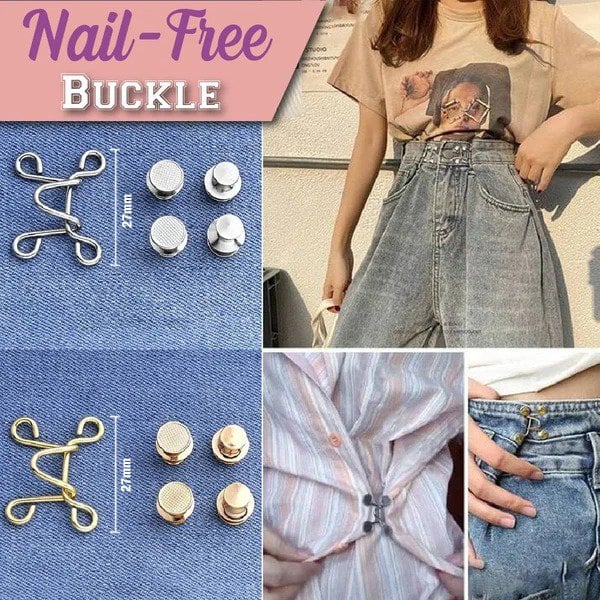 (🎅EARLY CHRISTMAS SALE-49% OFF) Nail-free Waist Buckle Set & BUY MORE SAVE MORE