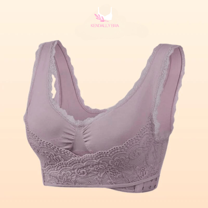 LAST DAY SALE 49% – Comfy Corset Bra Front Cross Side Buckle Lace Bras