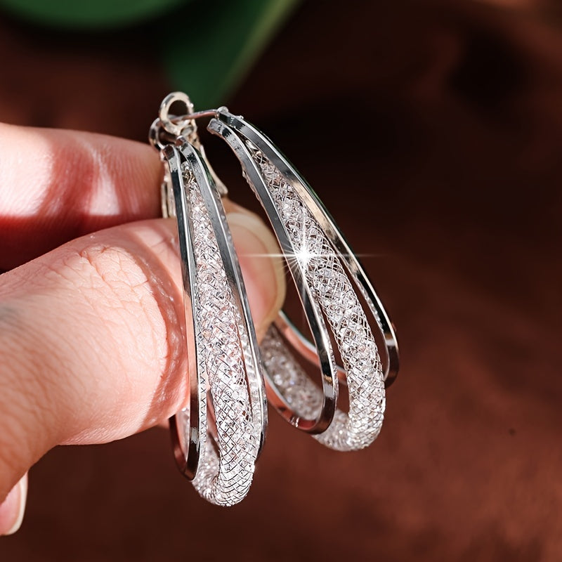 🎄Christmas Sale - 49% OFF🎁 Seurico™Lymphatic fashion Oval Earrings