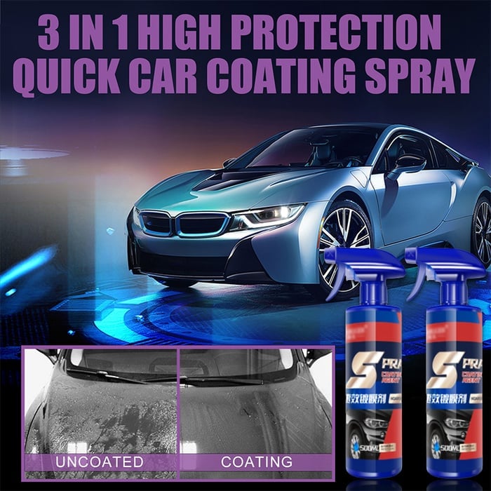 🔥Last  Promotion 49% OFF - 3 in 1 Ceramic Car Coating Spray