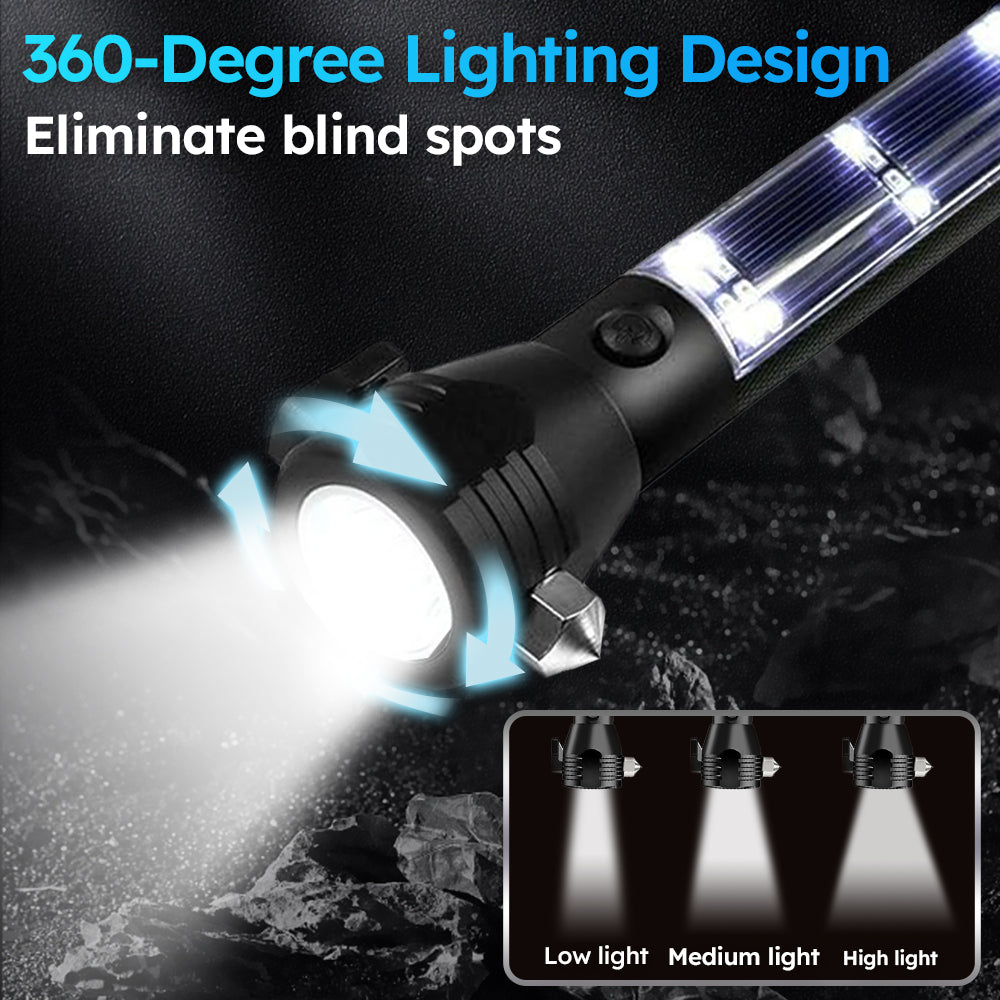Seurico™GPS Aurora Flame Flashlight