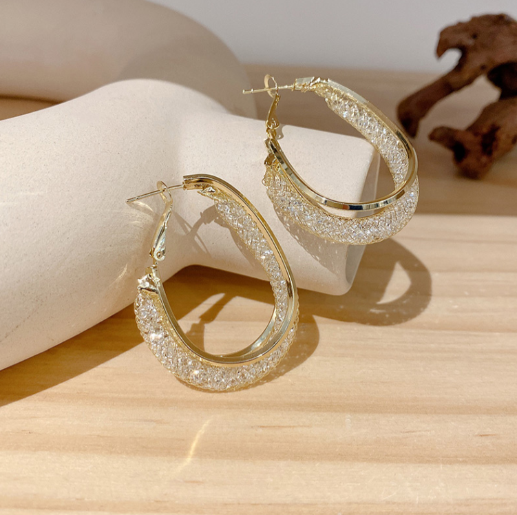 🎄Christmas Sale - 49% OFF🎁 Seurico™Lymphatic fashion Oval Earrings
