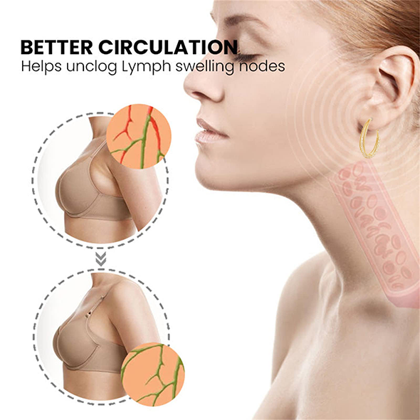 🎄Christmas Sale - 49% OFF🎁 Seurico™Lymphatic fashion Oval Earrings