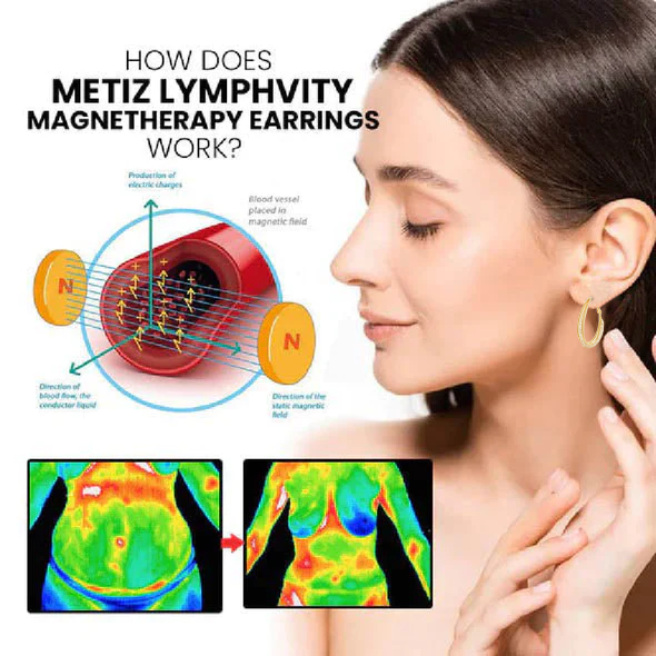 🎄Christmas Sale - 49% OFF🎁 Seurico™Lymphatic fashion Oval Earrings