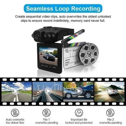 🔥 49% OFF - 1080p HD Night Vision Dash Cam