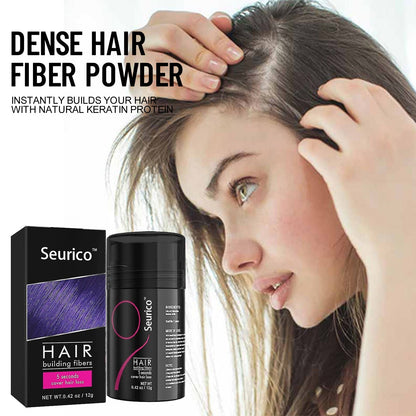 LAST DAY 40% Off -Seurico™ hair fiber powder-Effective hair supplement🔥🌈BUY MORE SAVE MORE!