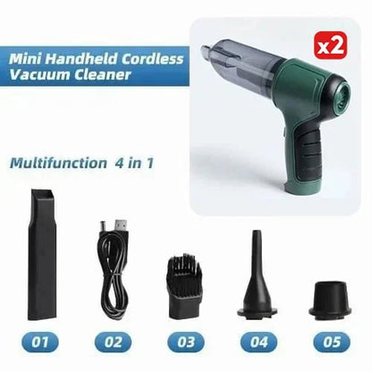 🔥Last Day Promotion 50% OFF - Powerful Wireless Car Vacuum Cleaner