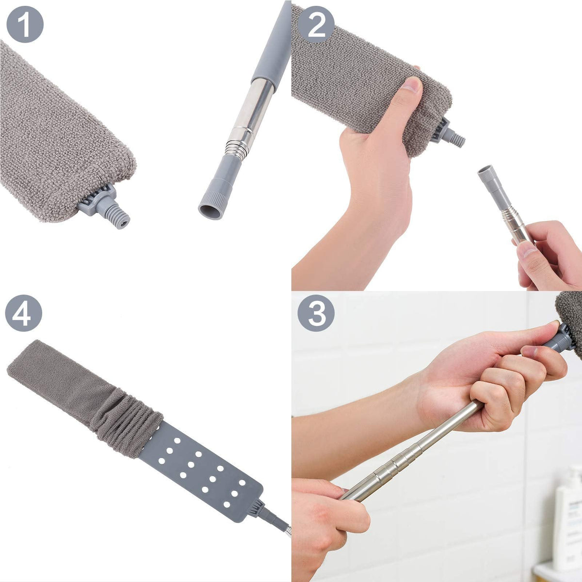 (🔥Hot Sale-Save 48% OFF) Retractable Gap Dust Cleaner-⚡