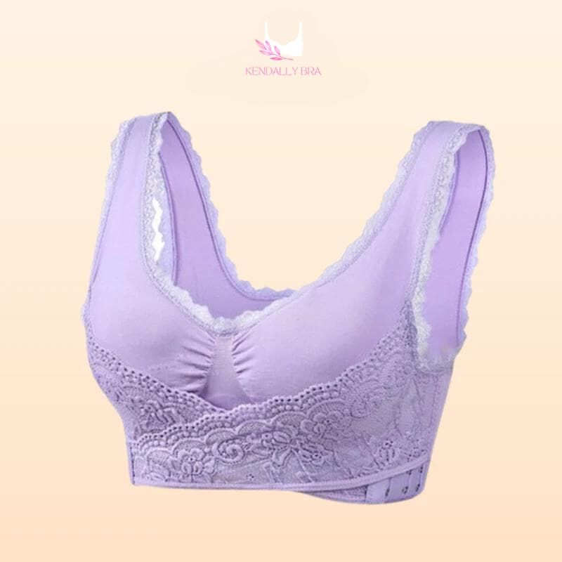 LAST DAY SALE 49% – Comfy Corset Bra Front Cross Side Buckle Lace Bras