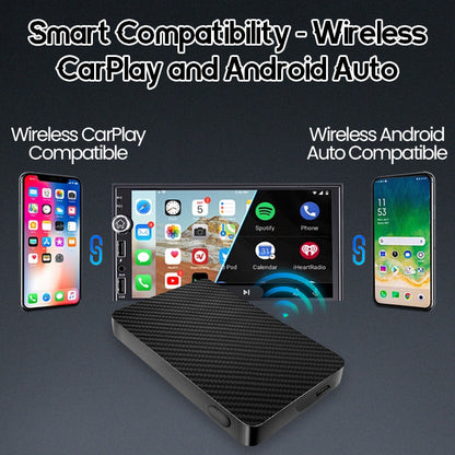 Seurico™ AutoStream Pro: Smart Wireless Car Entertainment System, Compatible with Android Auto