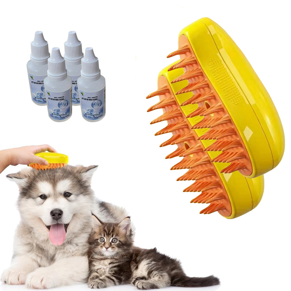 Cozyk™ Patented Exclusive Rechargeable Steam Pet Brush