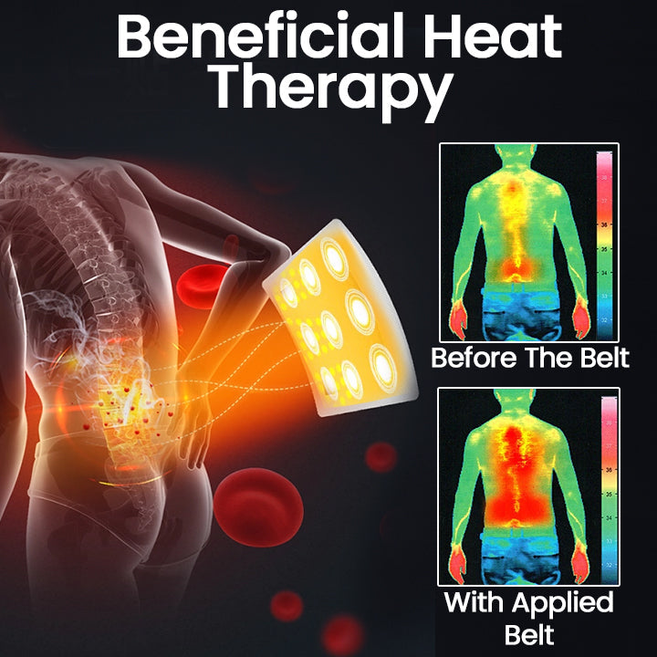 🎄Christmas Sale - 49% OFF 🎁 Seurico™ Lumbar Spine Pain Relief Magnetic Heat Belt