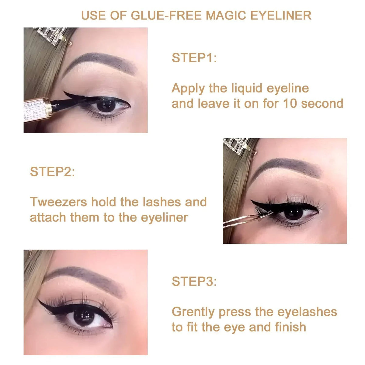 🔥2023 Seurico™ New Self-adhesive Eyeliner Eyelash Glue Pencil