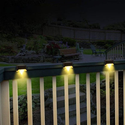 LED Solar Lamp Path Staircase Outdoor Waterproof Wall Light🔥