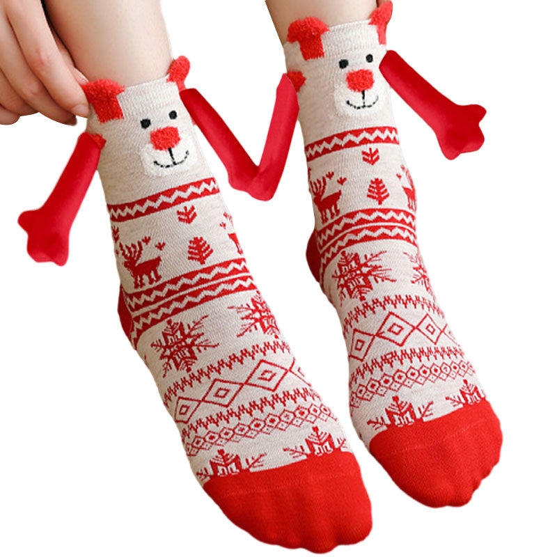 Christmas Hand in Hand Socks