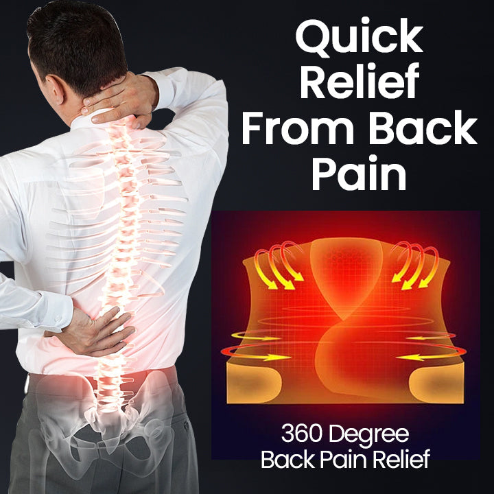 🎄Christmas Sale - 49% OFF 🎁 Seurico™ Lumbar Spine Pain Relief Magnetic Heat Belt