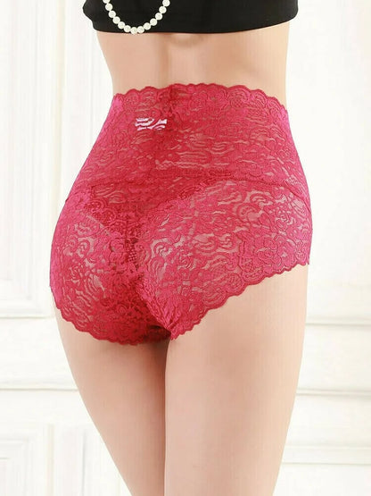 🔥5 PCS SET - Sexy High Waist Pretty Lace Panties